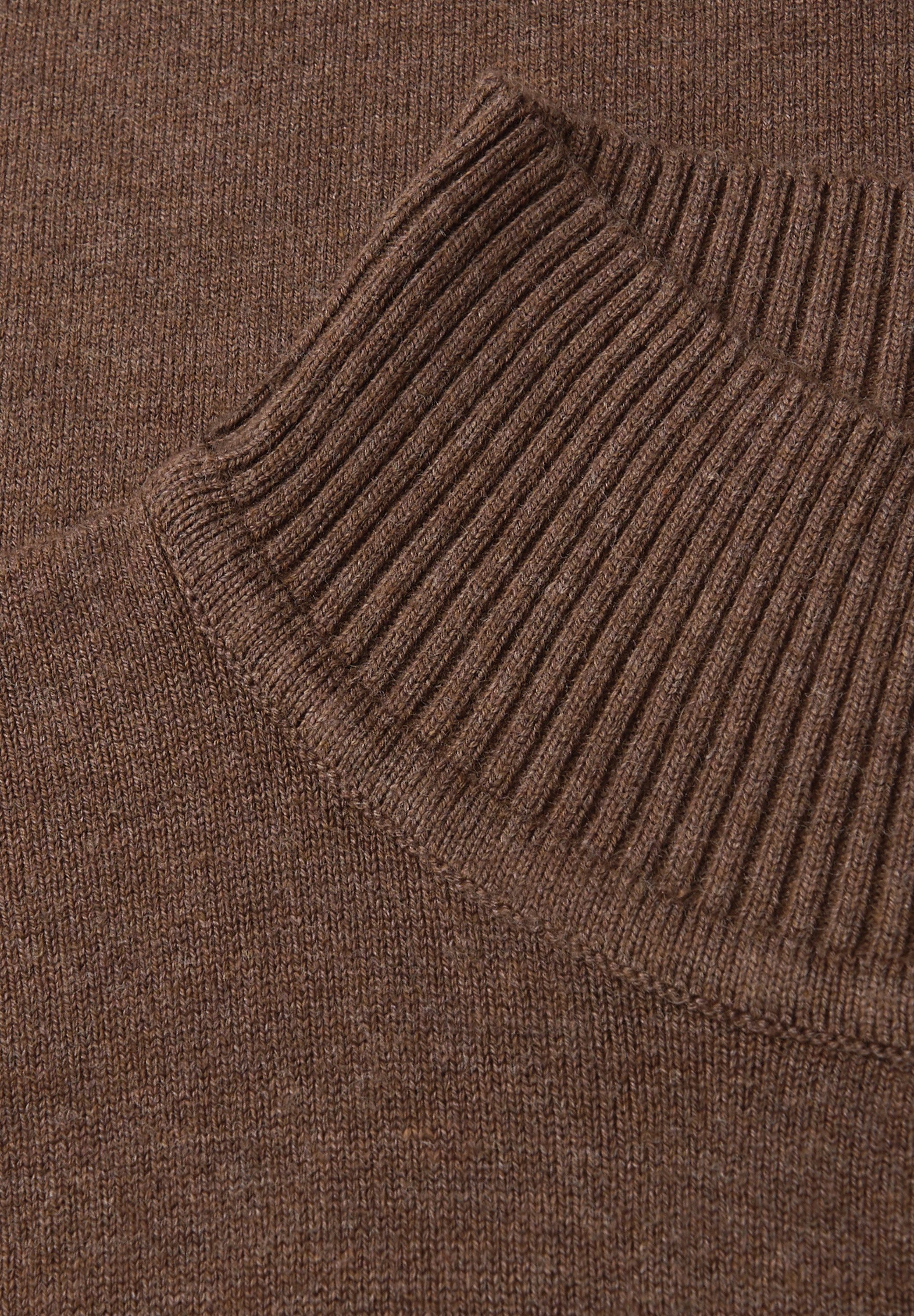 STREET ONE Rollkragenpullover Feinstrick