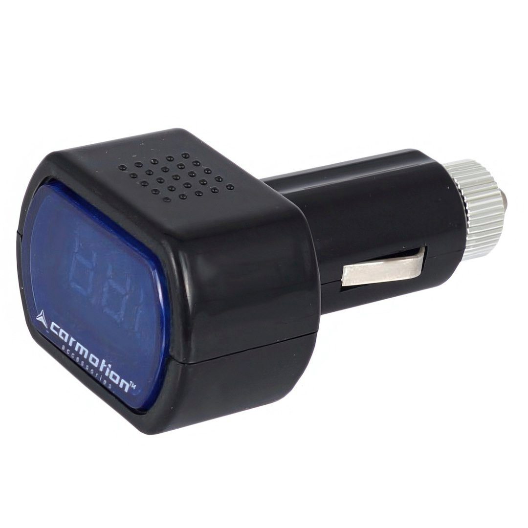 Spannungsprüfer 12/24V Digitalvoltmeter mit LED-Anzeige, 12/24V Digitalvoltmeter mit LED-Anzeige