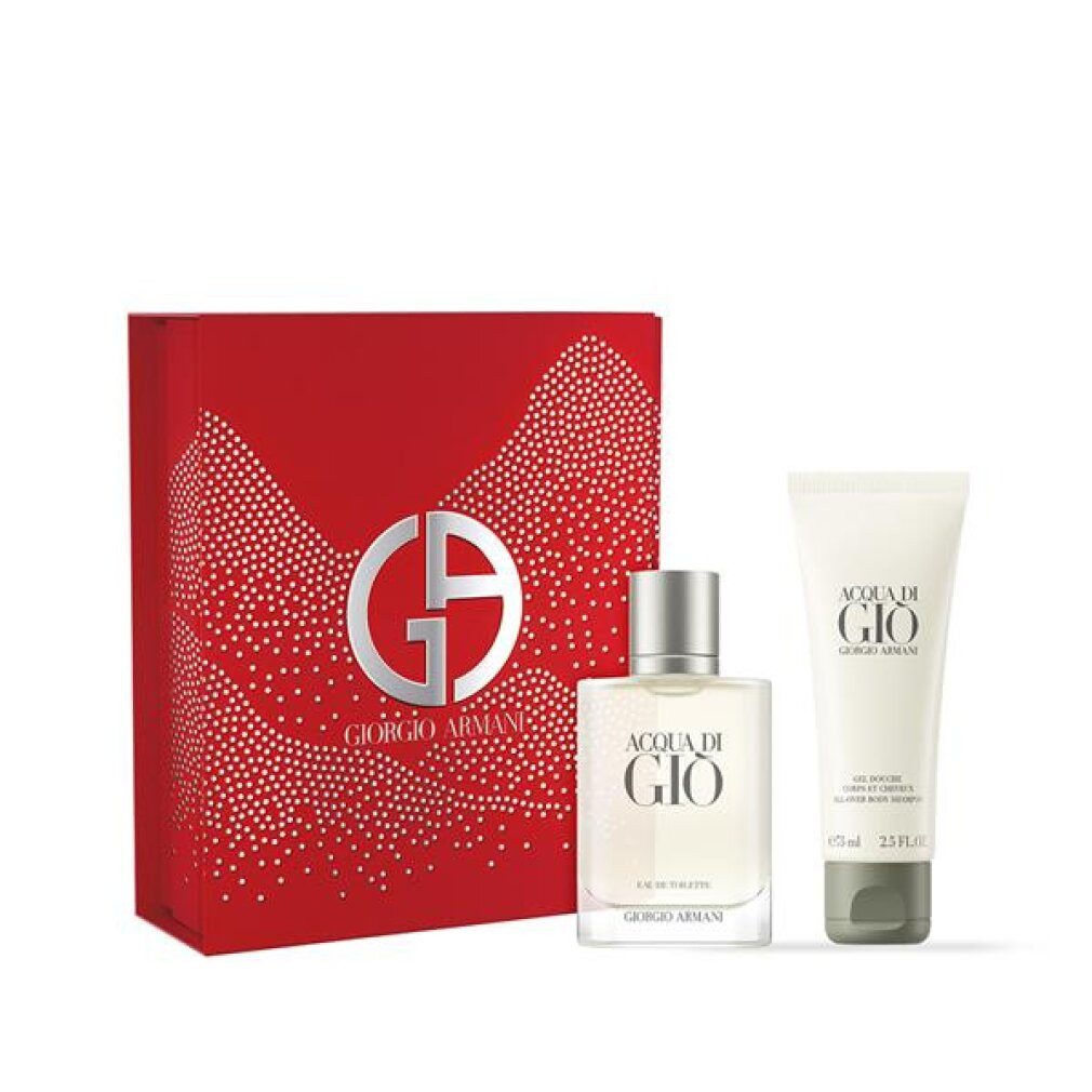 Giorgio Armani Duft-Set Acqua Di Gio Pour Homme Eau de Toilette 50 ml + Duschgel 75 ml Set