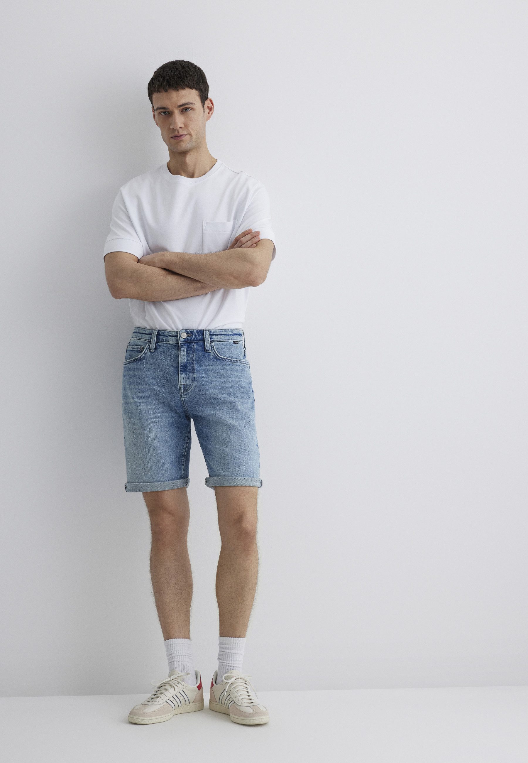 Mavi Straight-Jeans BRIAN Slim Fit Denim Shorts