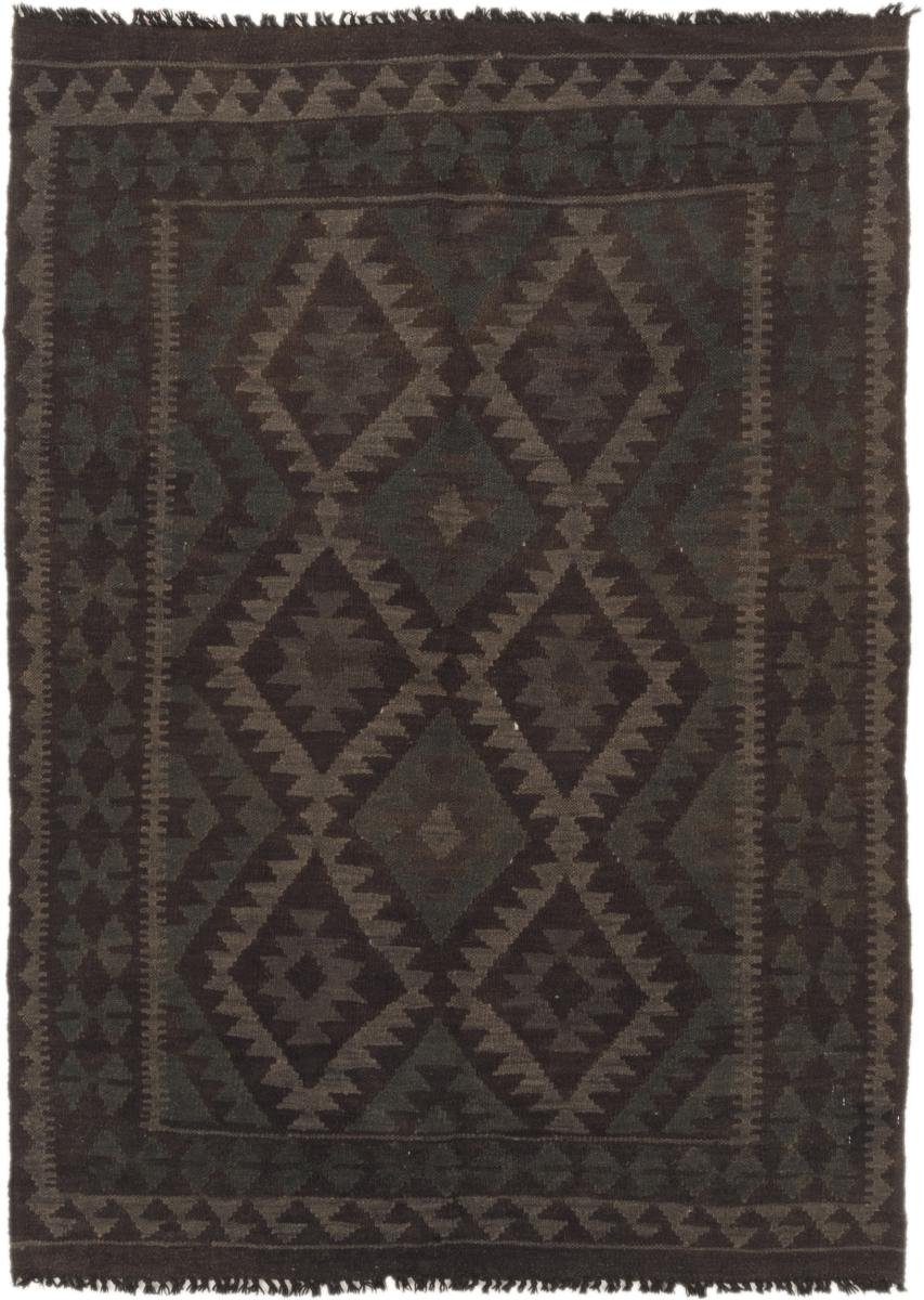 Orientteppich Kelim Afghan Heritage 125x173 Handgewebter Moderner Orientteppich, Nain Trading, rechteckig, Höhe: 3 mm