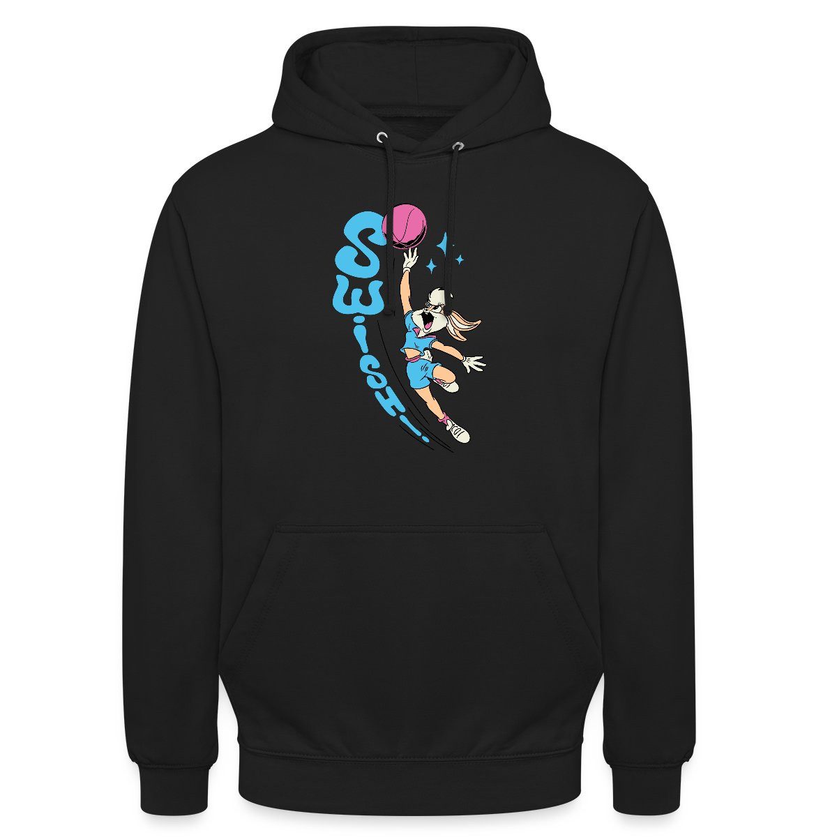 Spreadshirt Hoodie Looney Tunes Lola Bunny Swish Basketball-Design Unisex Hoodie (1-tlg)