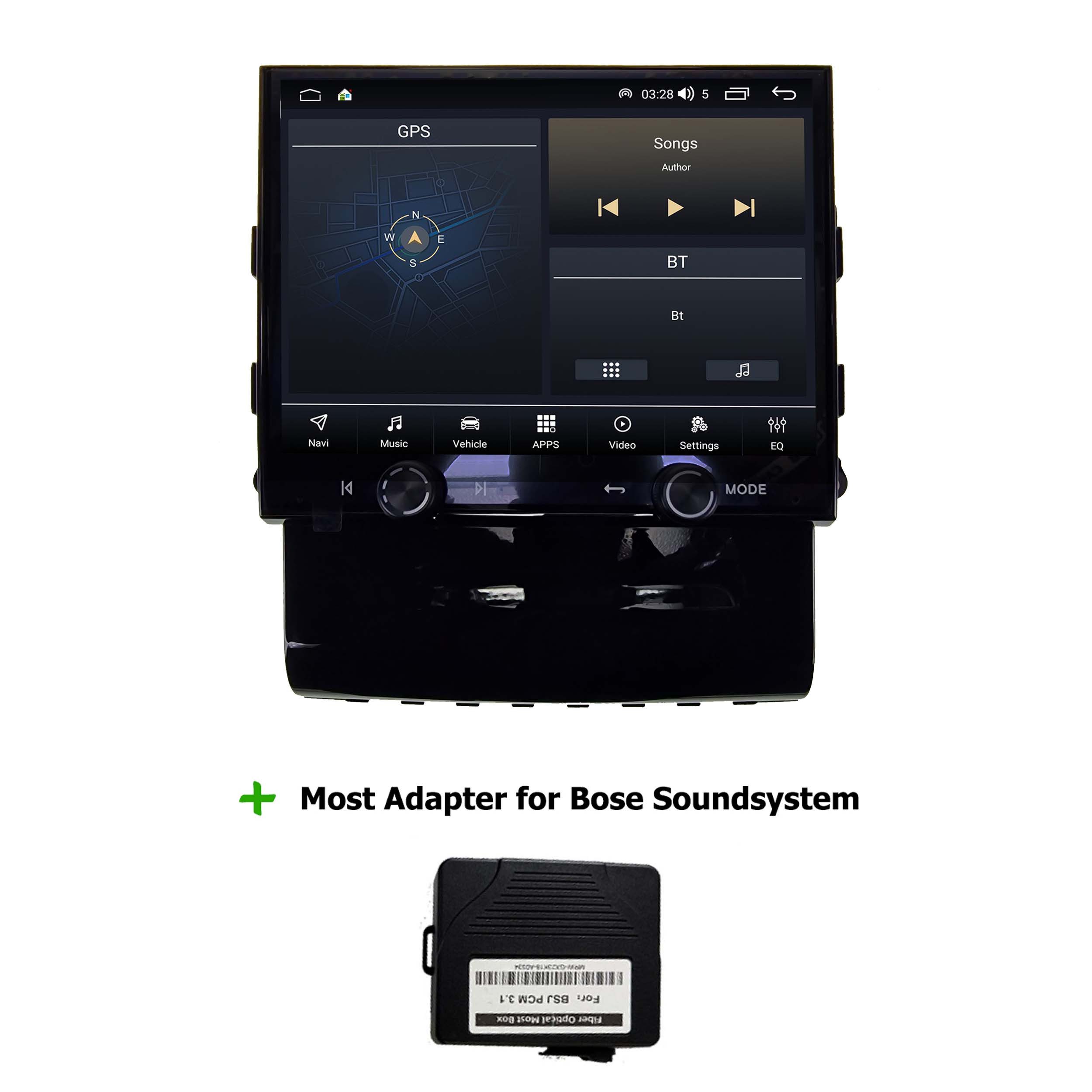 TAFFIO Für Porsche Macan 95B BOSE PCM3.1 8.4" Android GPS Navi CarPlay Einbau-Navigationsgerät