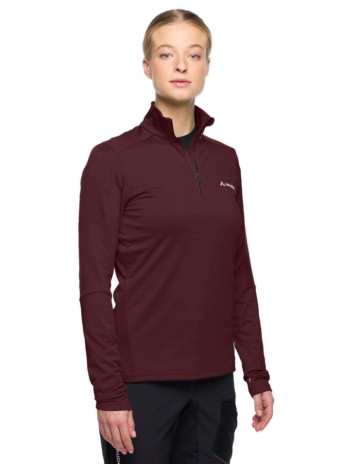 VAUDE Langarmshirt WOMEN'S LIVIGNO HALFZIP II günstig online kaufen