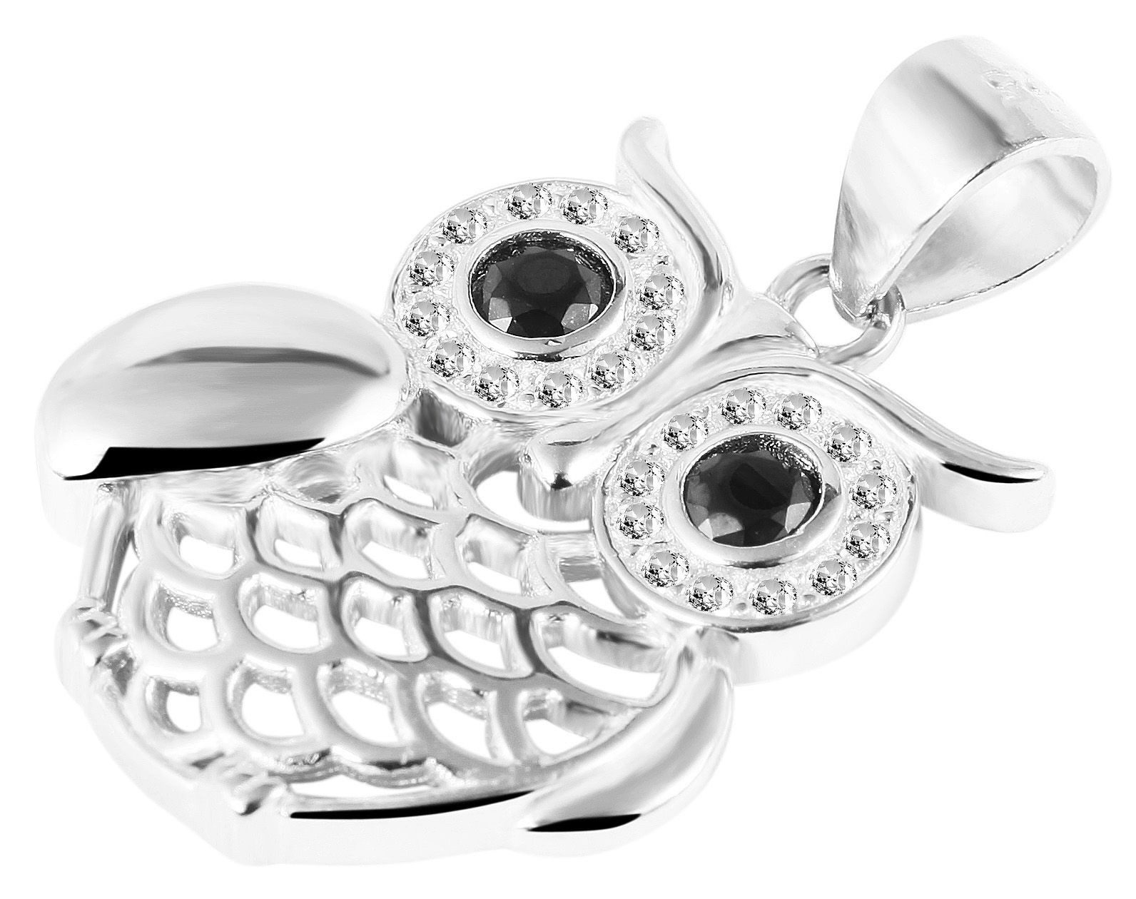 Kettenanhänger Anhänger aus 925 Silber mit Zirkonia