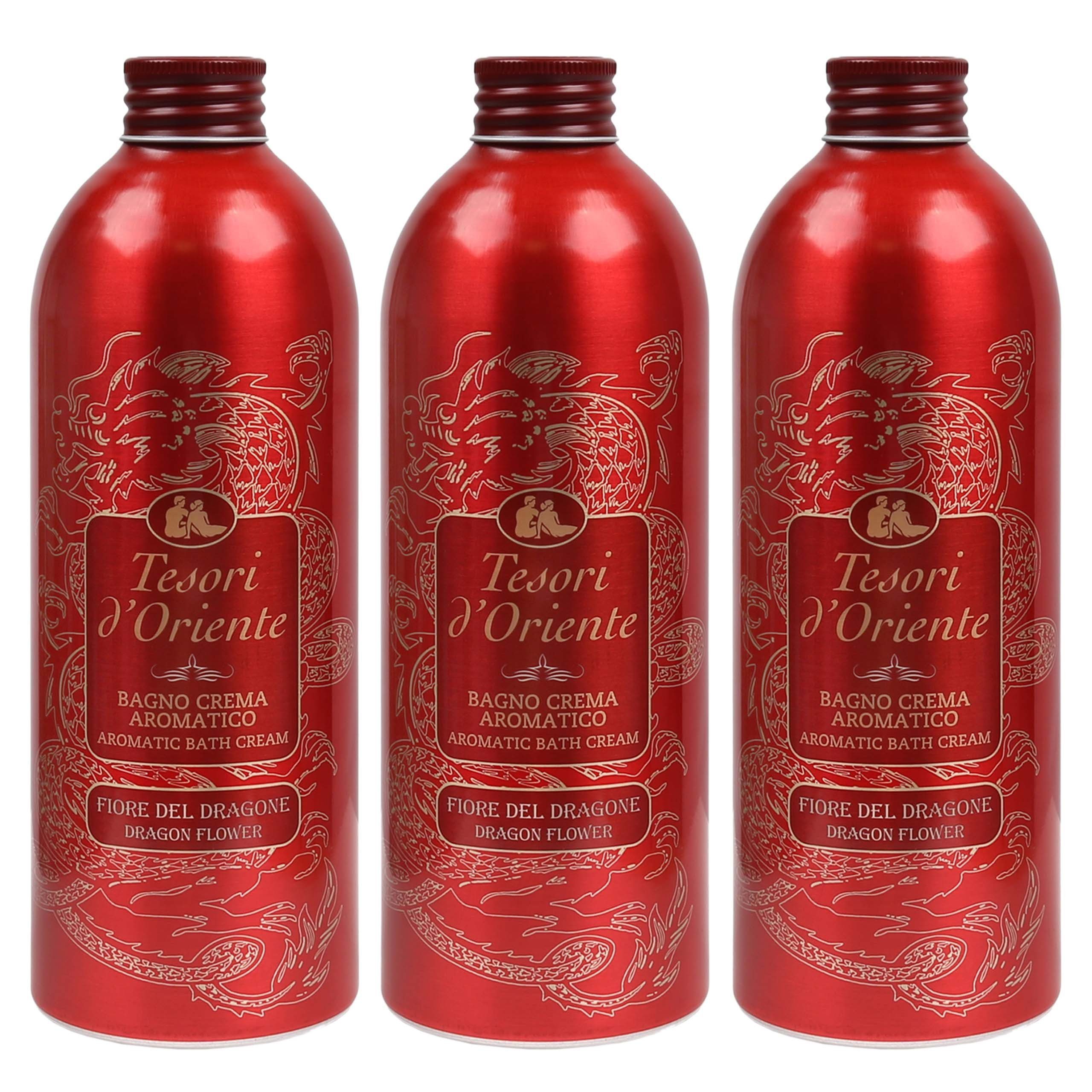 Badezusatz Tesori d'Oriente Fiore Del Dragone Badezusatz 500 ml x3