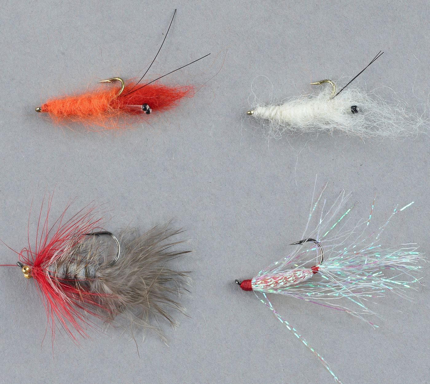 Balzer Fliegenhaken Balzer Meerforellen Springer Fliegen Set - 4 Angelfliegen