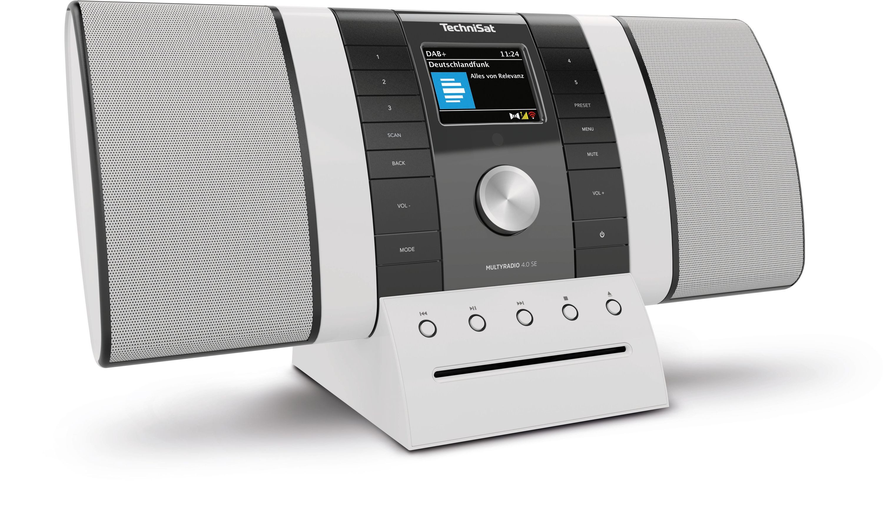 TechniSat MULTYRADIO 4.0 SE Digitalradio (DAB) (Digitalradio (DAB), Internetradio, FM-Tuner mit RDS, 20 W, Digitalradio DAB+, UKW-Radio mit RDS, WLAN, Fernbedienung, Bluetooth)