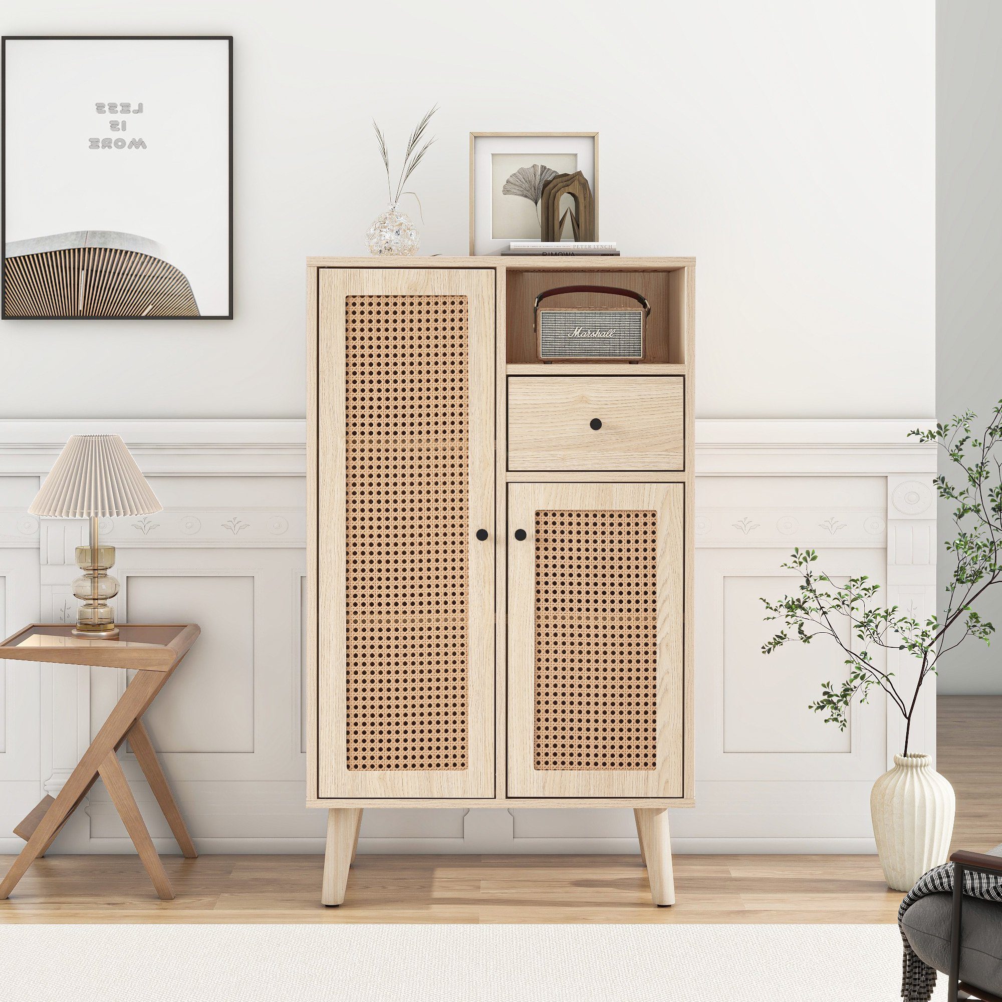 HAUSS SPOLE Sideboard 60*40*101cm mit 2 günstig online kaufen