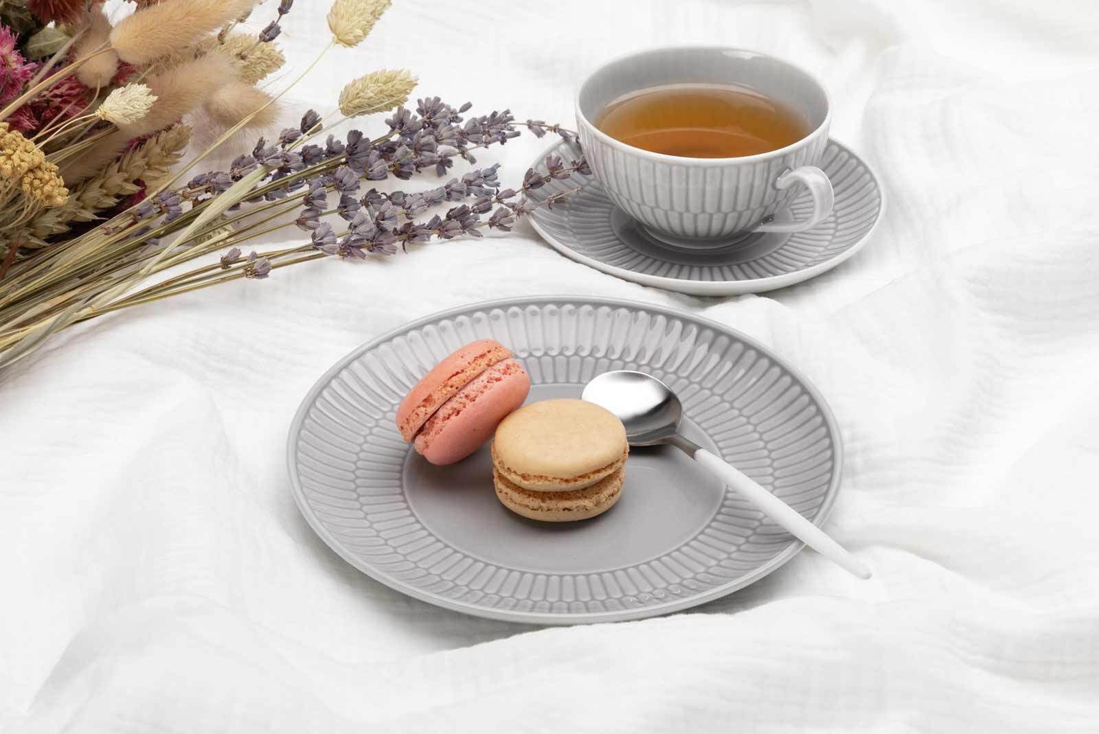 Seltmann Weiden Tasse Amina Teetassen 0,14 l 6er Set, 6-tlg., Porzellan