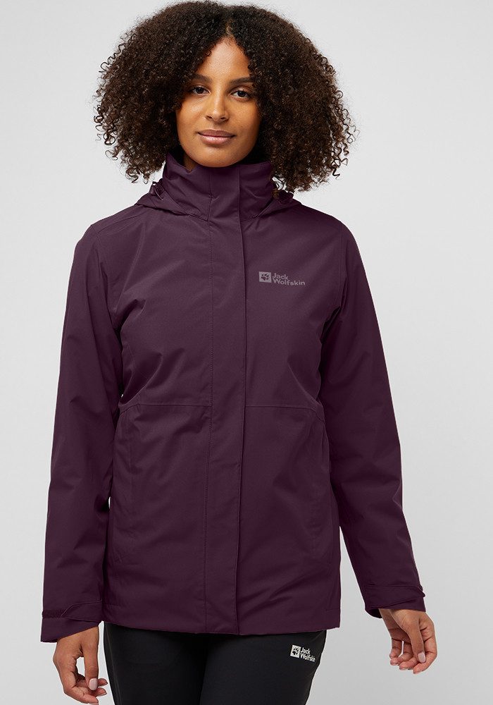 Jack Wolfskin 3-in-1-Funktionsjacke ROTWAND 3IN1 JKT W günstig online kaufen