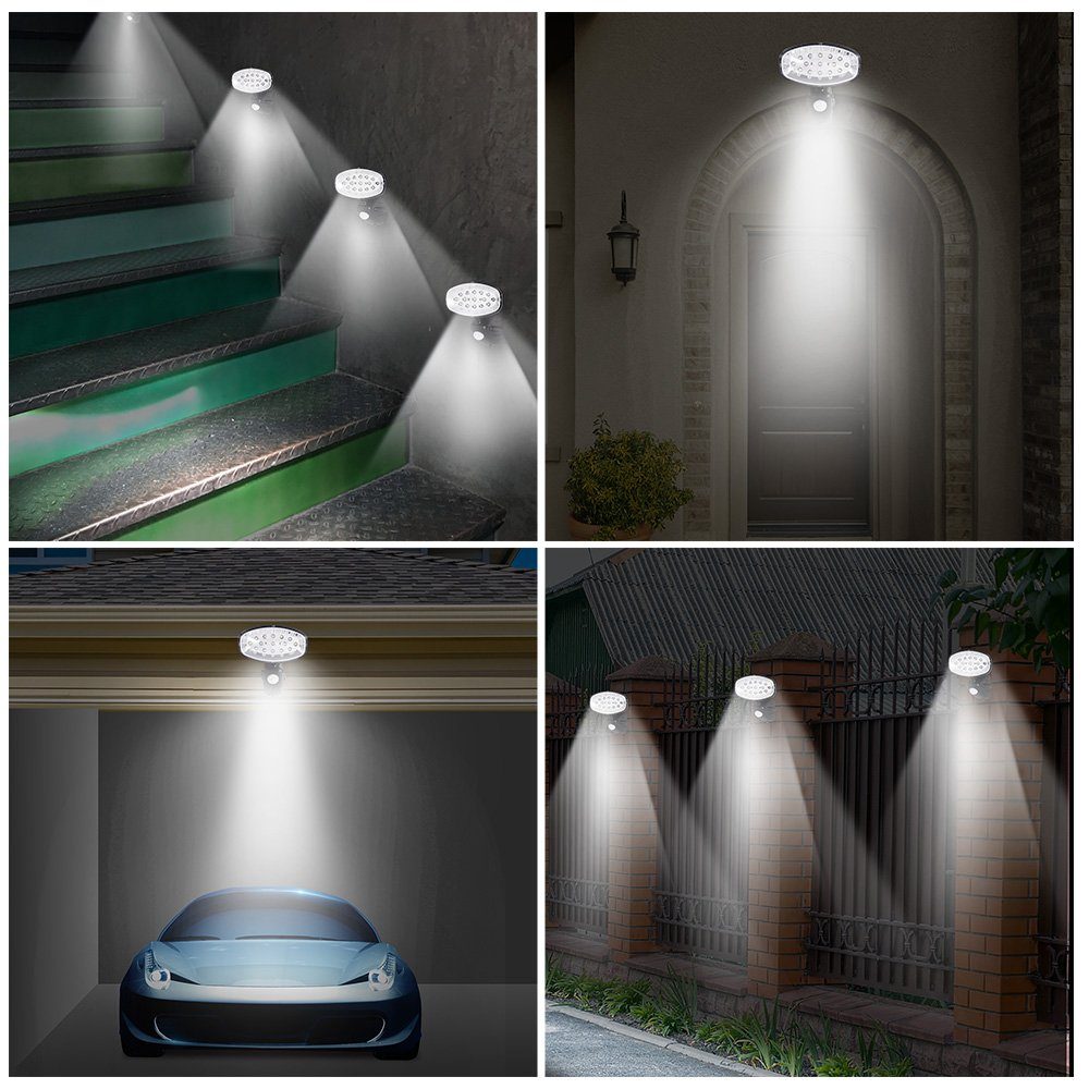 Deuba LED Solarleuchte, Außenlampe