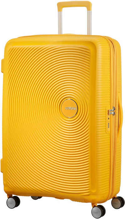 American Tourister® Hartschalen-Trolley Soundbox, 77 cm, 4 Rollen, Reisekoffer Trolley Aufgabegepäck TSA-Zahlenschloss Volumenerweiterung