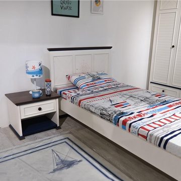 JVmoebel Bett Kinderbett Jugendbett Holz Designer Betten Möbel Kinder Schlafzimmer (Bett), Made In Europe