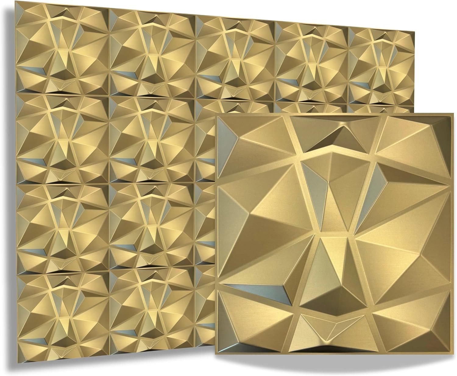 IKHEMalarka 3D Wandpaneel 3D Paneele PVC Kunststoffpaneele, BxL: 50,00x50,0 günstig online kaufen