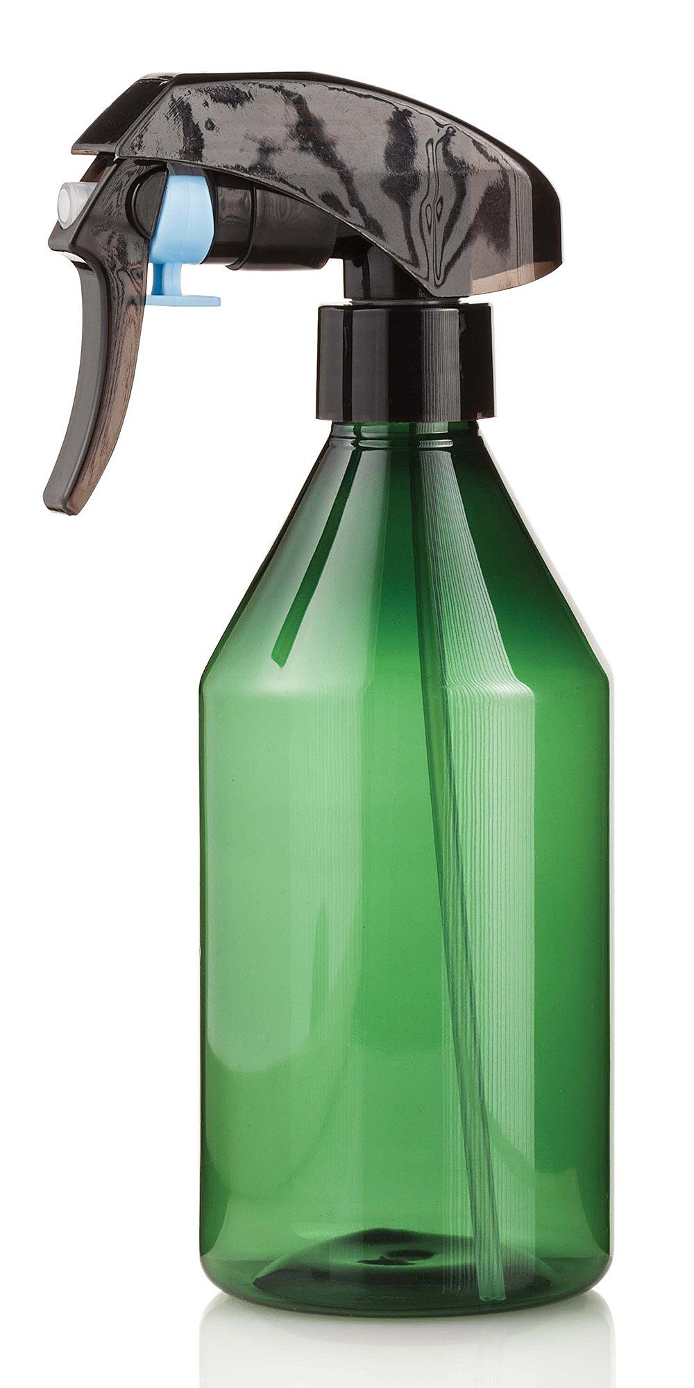 Kosmetex Sprühflasche Sprühkopf-Flasche 280 ml, transparente Sprühflasche