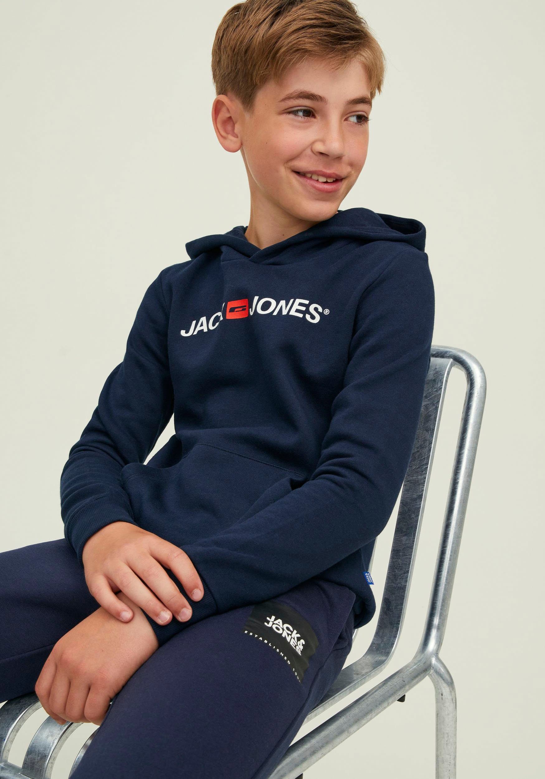 & Jack Teal Deep Kapuzensweatshirt Junior Jones