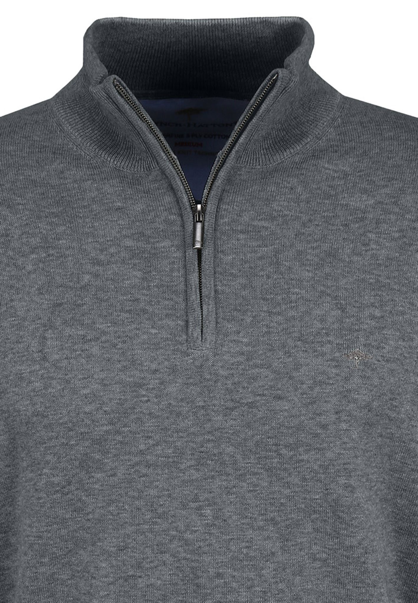 FYNCH-HATTON Troyer mit Logostickerei günstig online kaufen
