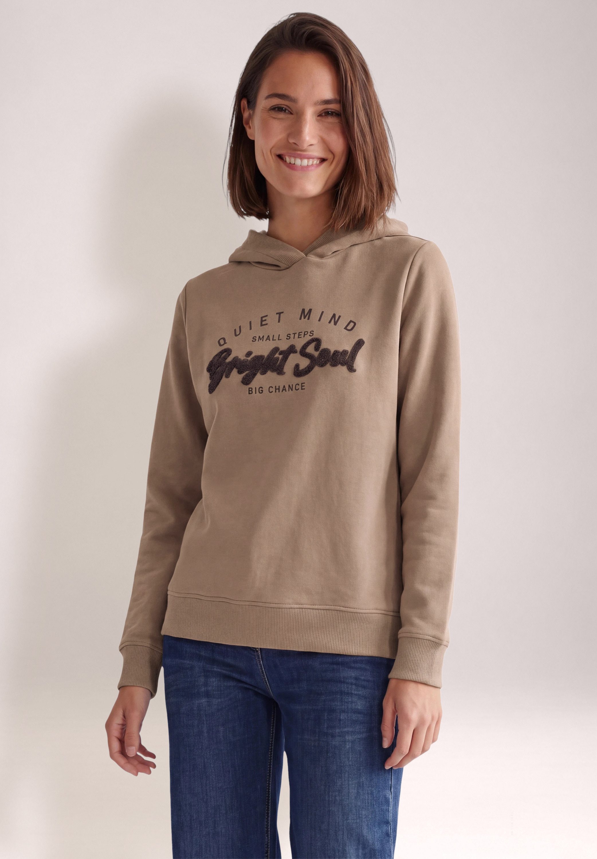 CECIL Sweatshirt mit Kapuze