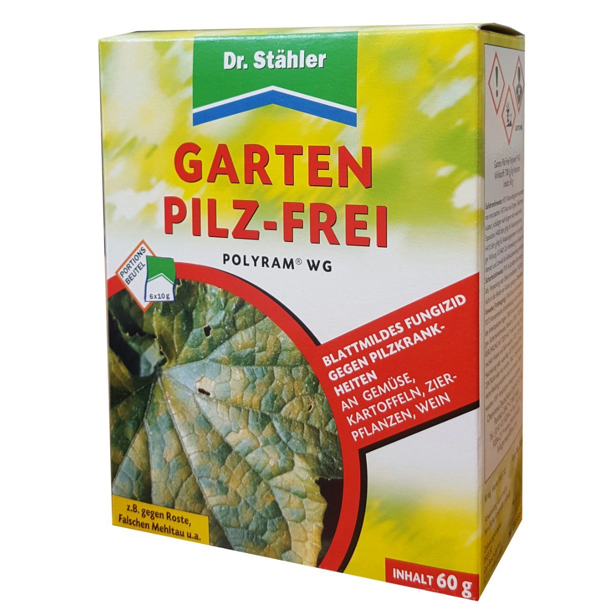 Dr. Stähler Pflanzen-Pilzfrei 60 g Garten Pilz-Frei Dr. Stähler Polyram Fungizid Pflanzen Pilzfrei, 60 g