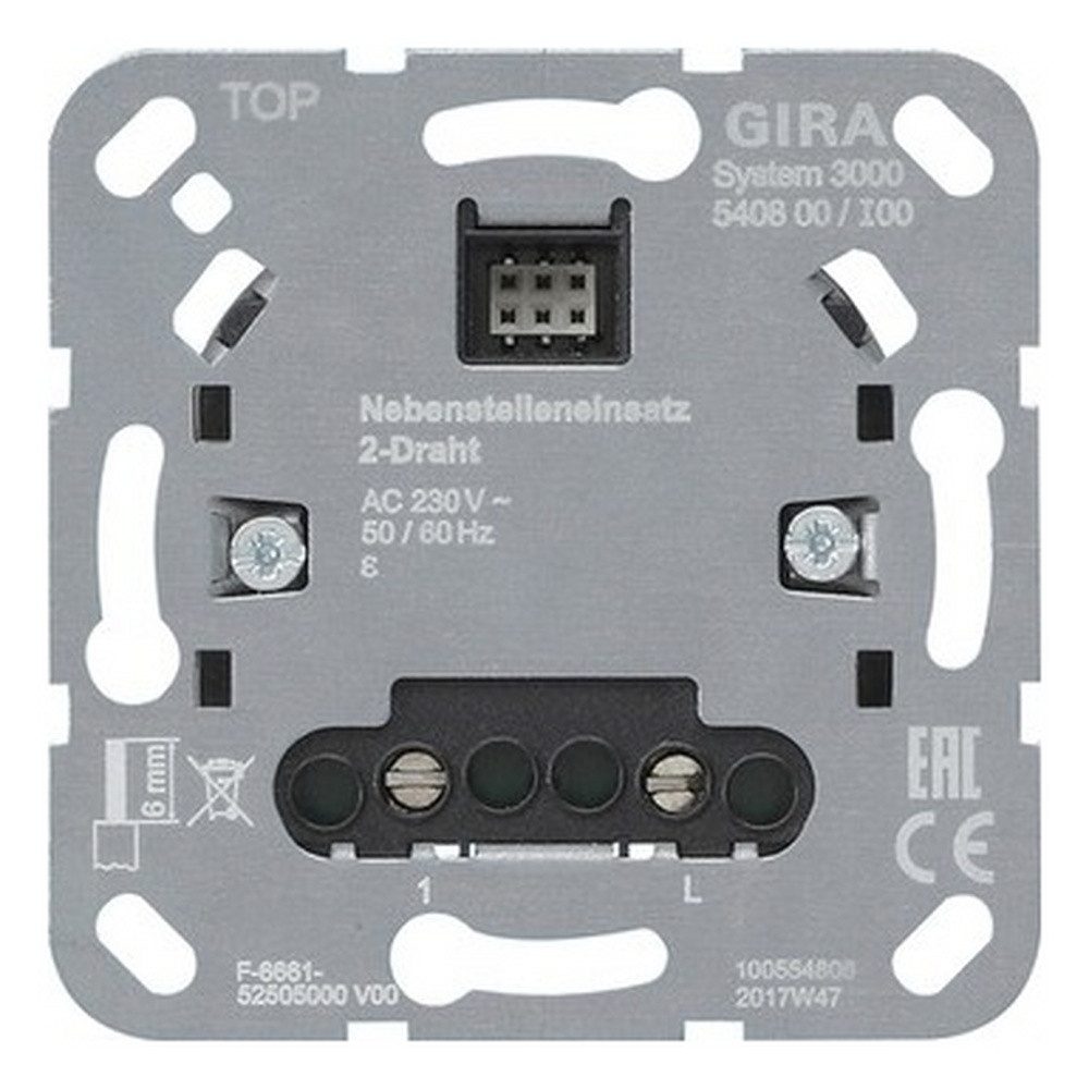 GIRA Schalter, Nebenstelleneingang System 3000 uni