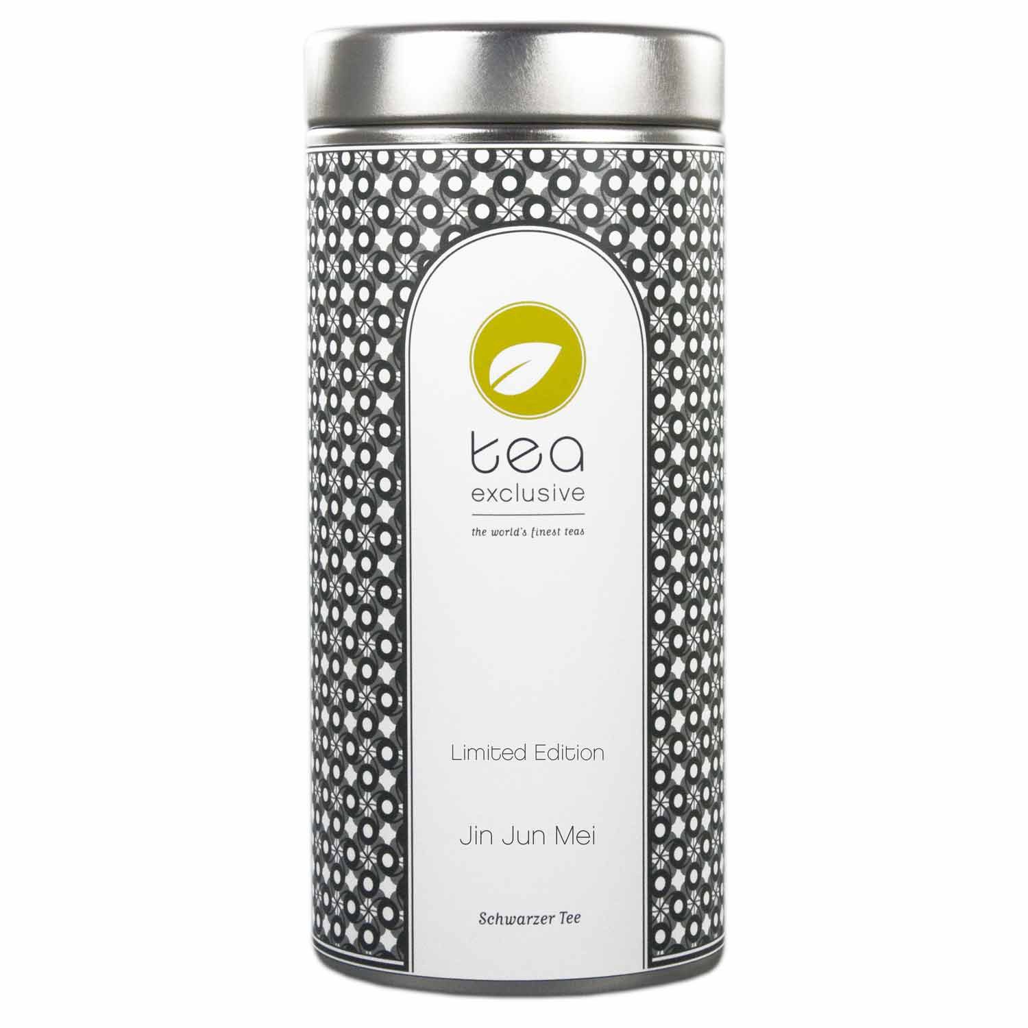 tea exclusive Tee Jin Jun Mei, Schwarzer Tee, China, 70g, Aromatisch und sanft in der Tasse mit intensiven malzigen und honigart