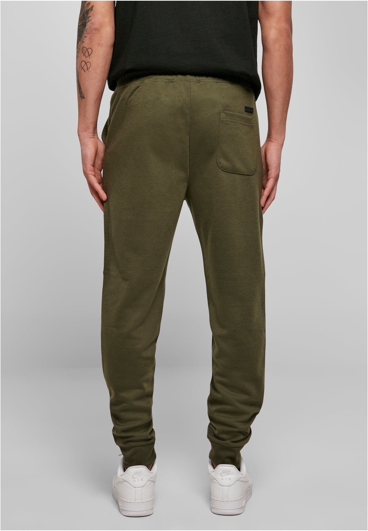 Zipper Stoffhose Southpole Herren Side Fleece Tech olive Jogger (1-tlg)