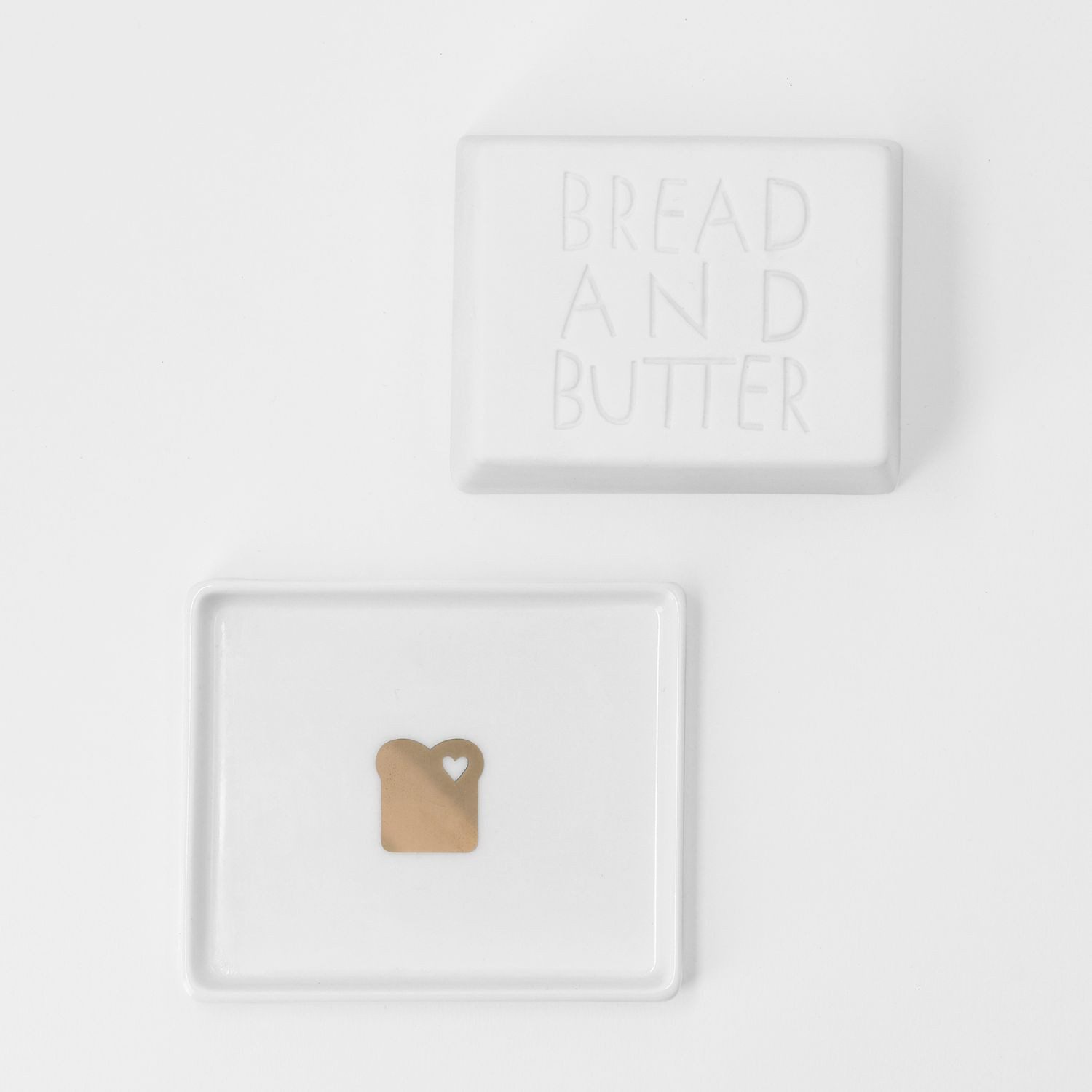 Räder Design Butterdose Klein Bread and Butter, Porzellan