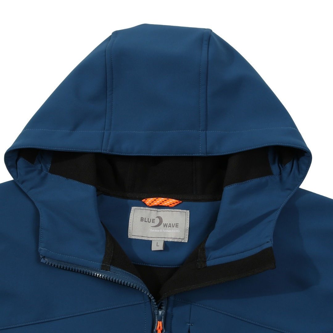 RennerXXL Funktionsjacke Blue Wave Mads Softshelljacke Herren für Übergang