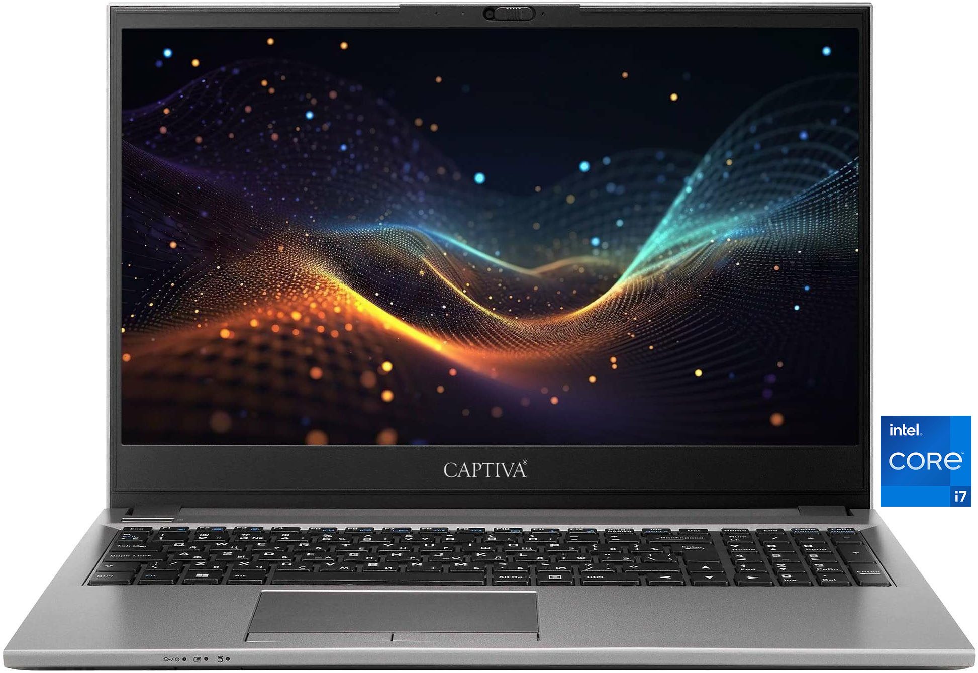 CAPTIVA Business/Office I10-0758GE Business-Notebook (39,6 cm/15,6 Zoll, Intel Core i7 1255U, Iris Xe Graphics, 8 GB, 250 GB SSD)
