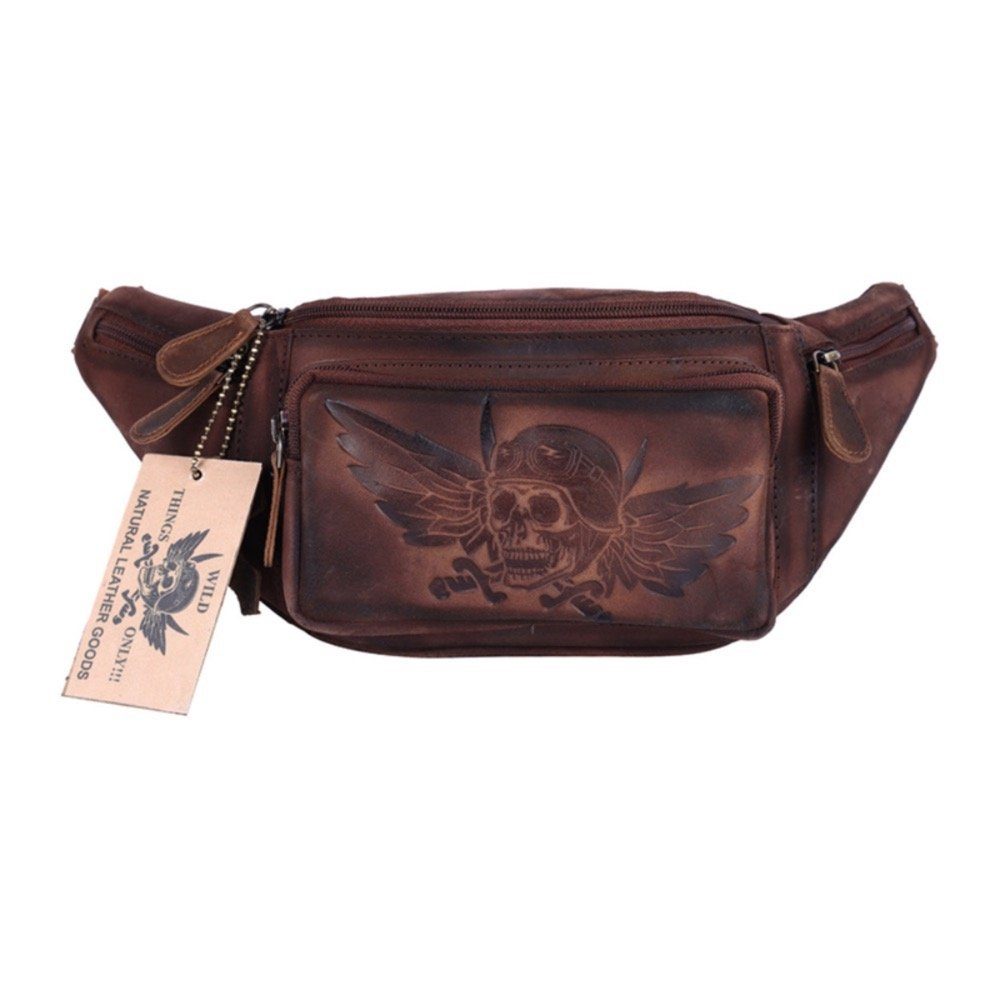 Wild Things Only !!! Bauchtasche 1-tlg., echt seltenes 2014-27 (Inhalt, Logo Leder, Bauchtasche)