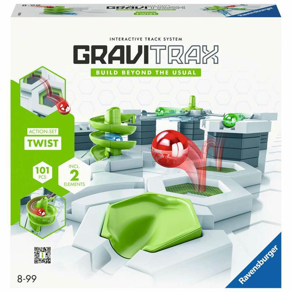 Ravensburger Kugelbahn-Bausatz GraviTrax Action-Set Twist