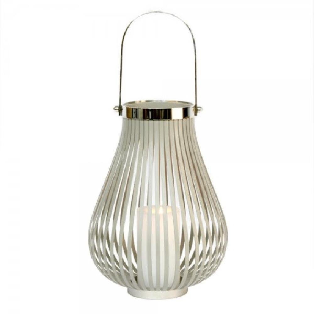Windlicht Laterne Helen Edelstahl Taupe (35cm)