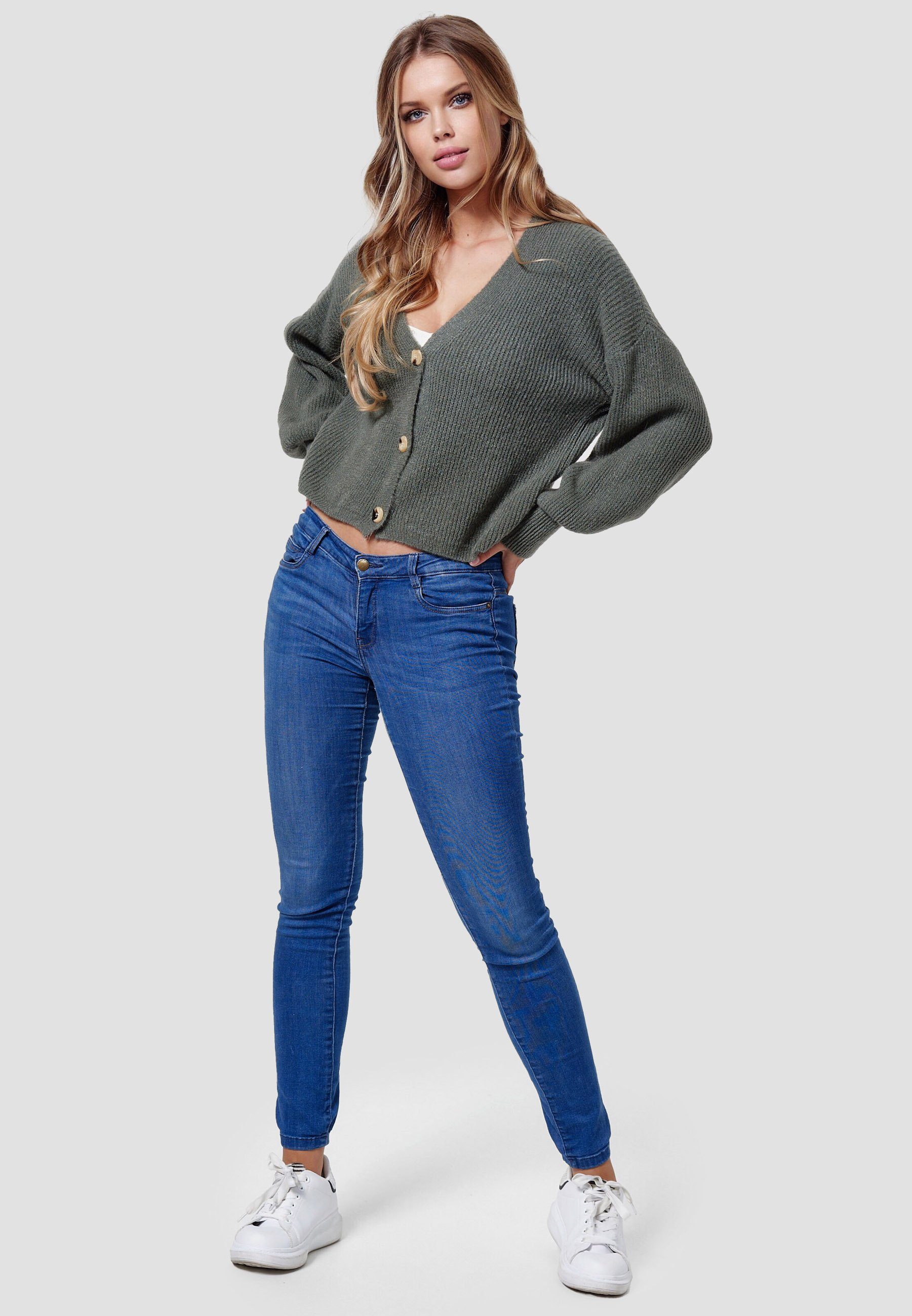 Decay Strickjacke mit stylischen Knöpfen