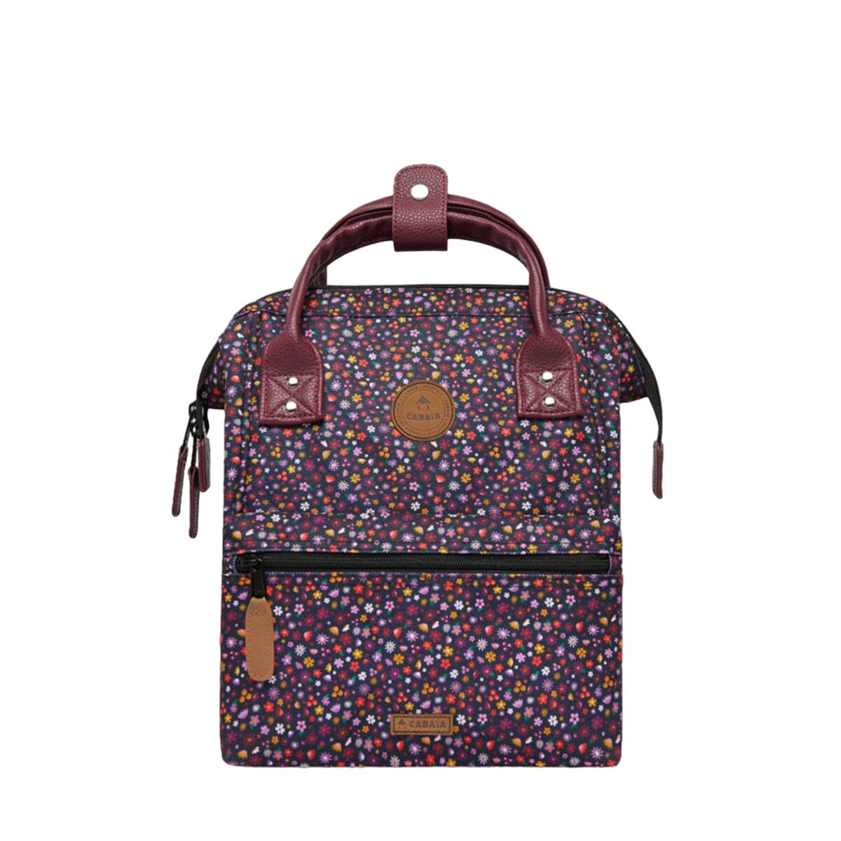 CABAIA Rucksack Adventurer Small Lausanne (Set, 3-tlg., inkl. 2 auswechselbaren Vordertaschen), Tagesrucksack mit austauschbaren Vordertaschen