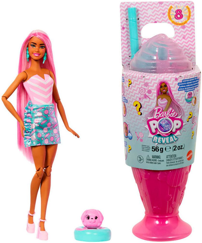 Barbie Anziehpuppe Pop! Reveal Treats Serie - pinke Puppe günstig online kaufen