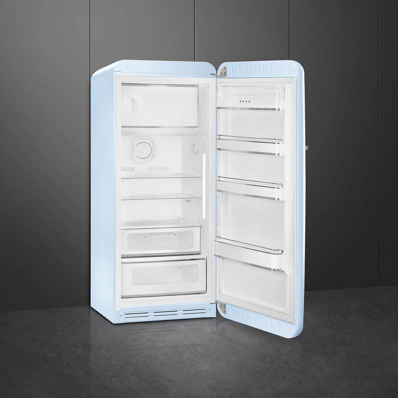 Smeg Kühl-/Gefrierkombination FAB28RPB5, 153.0 cm hoch, 60.01 cm breit, Retro-Design