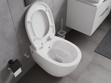 Aqua Bagno Dusch-WC Aqua Bagno Taharet WC inkl. Softclose WC-Sitz Dusch-WC Hänge-WC Toilet