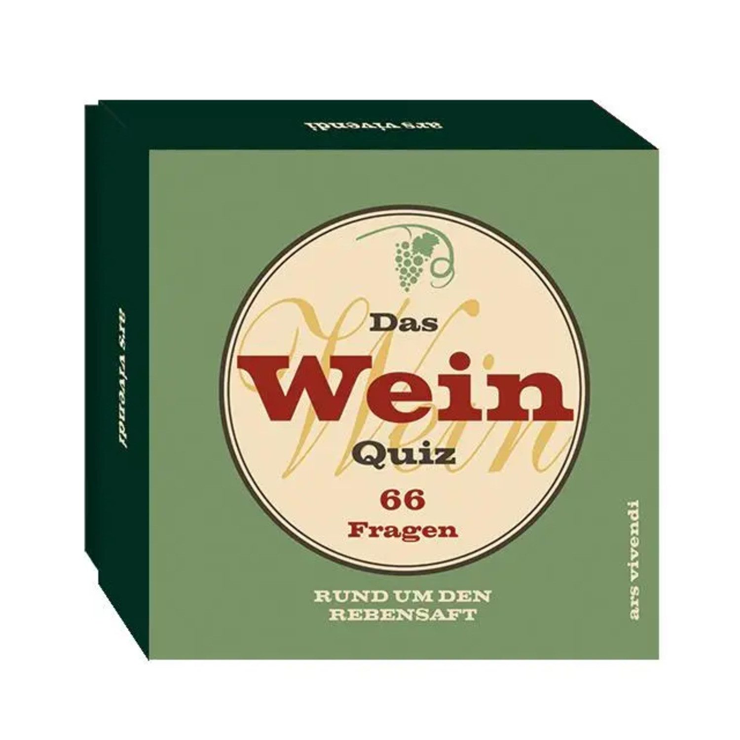 ars vivendi Spiel Wein-Quiz (Neuauflage)