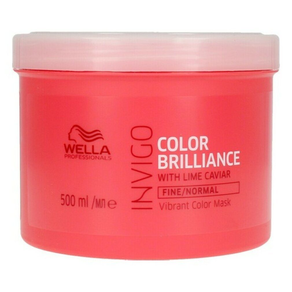 Haushalt Haarpflege Wella Haarmaske Wella Professionals Invigo Color Brilliance Vibrant Color Mask 500 ml