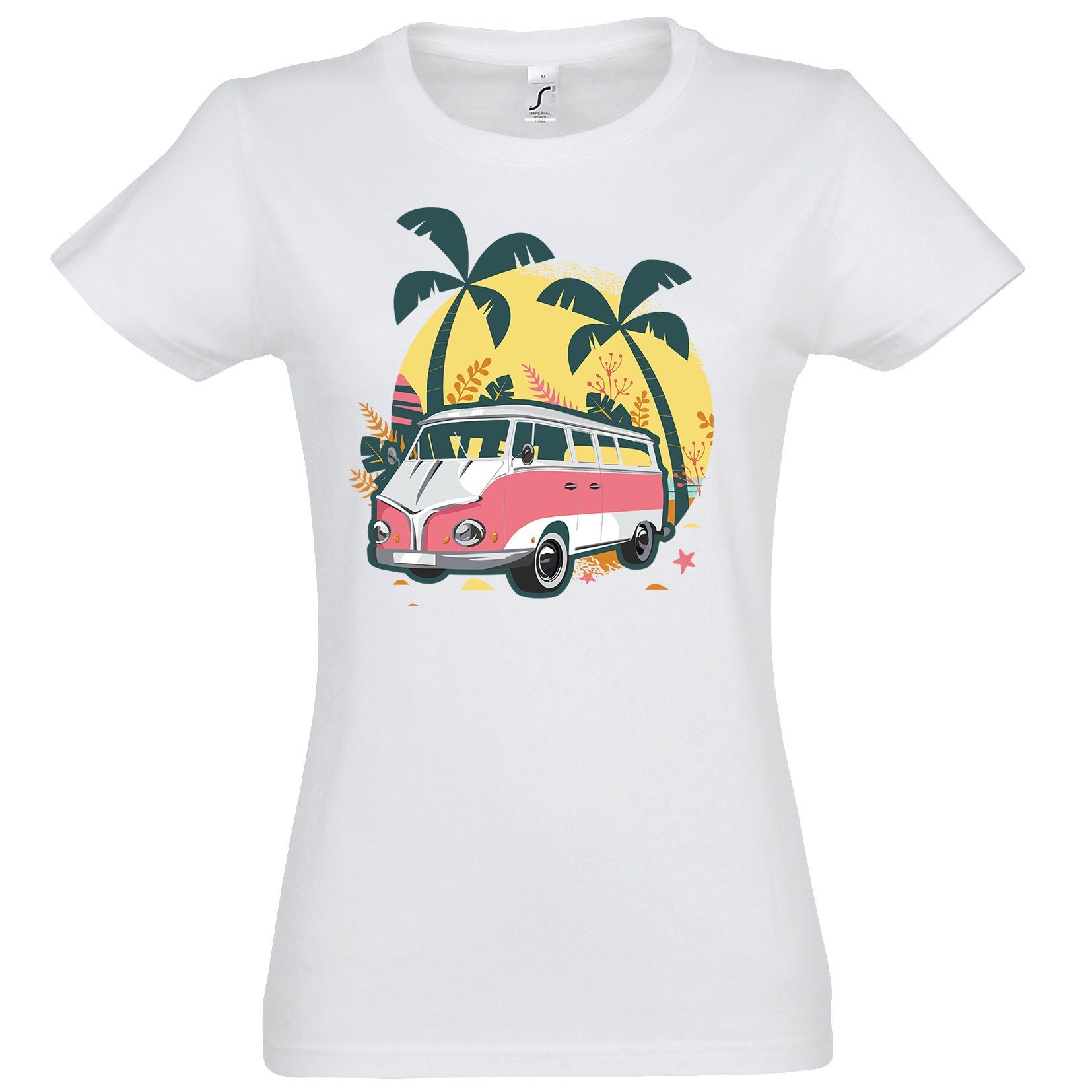 Youth Designz T-Shirt Camping Van Urlaub günstig online kaufen