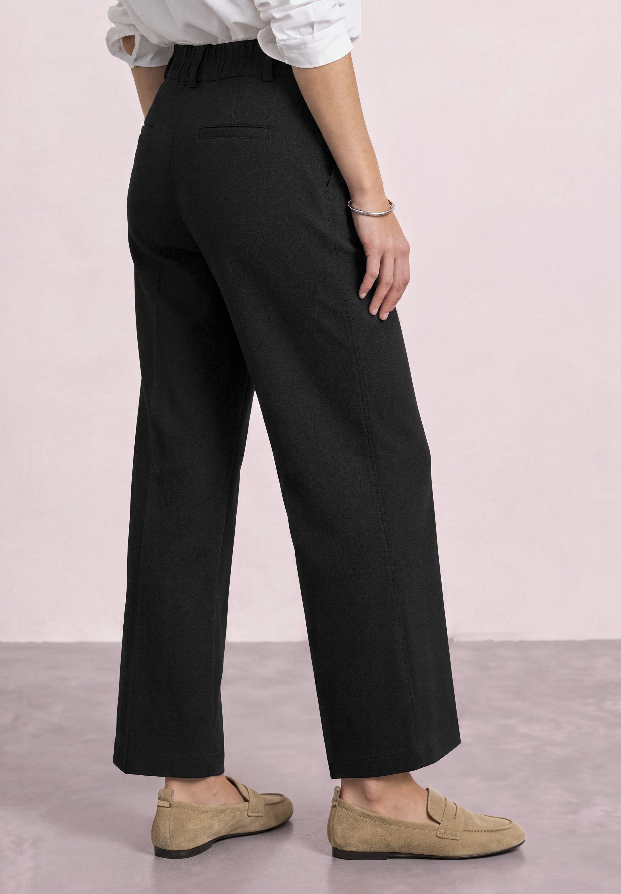 STREET ONE Stoffhose mit Wide Legs