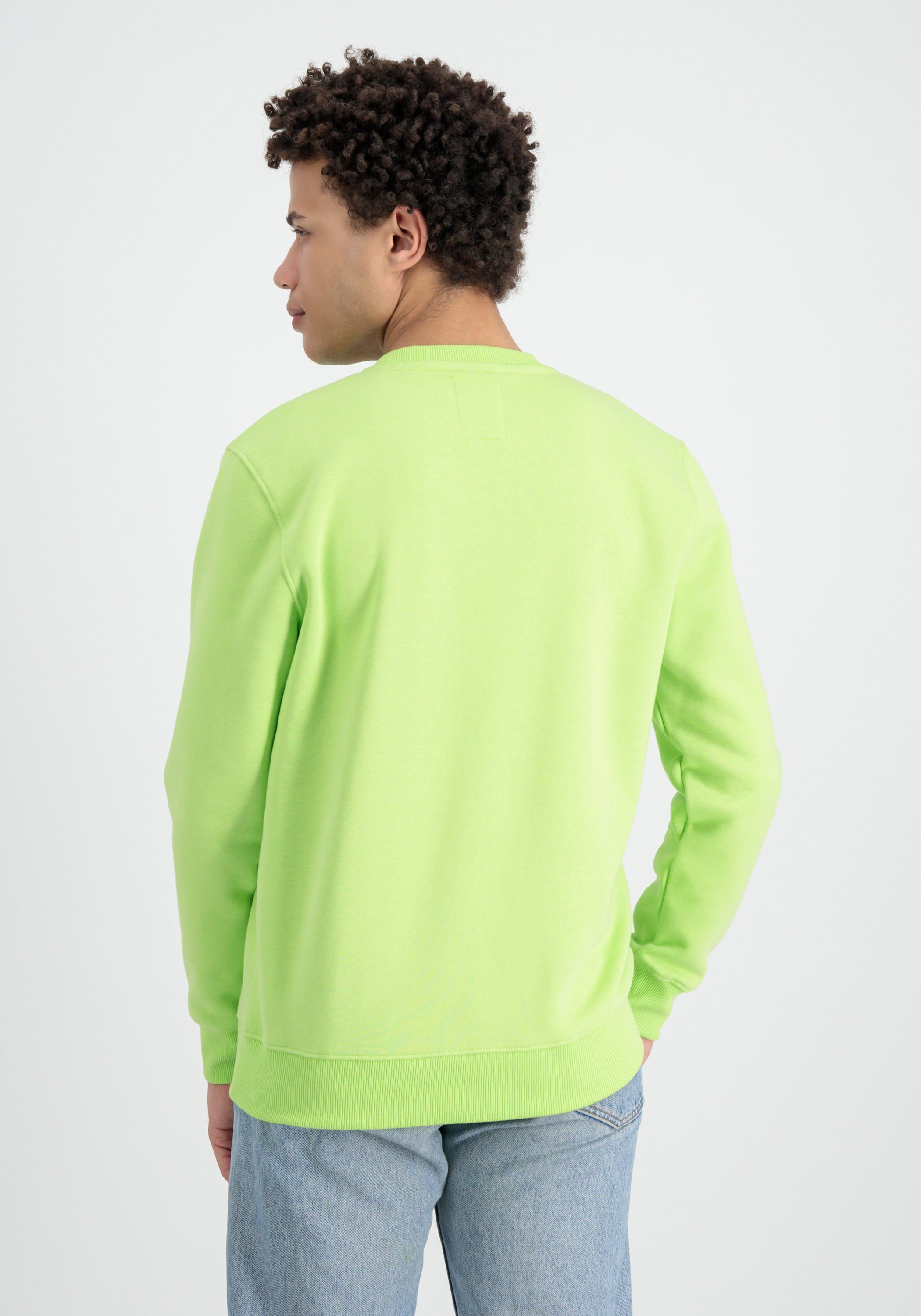 Industries Sweater Industries Sweatshirts Sweater Men green Basic - hornet Alpha Alpha