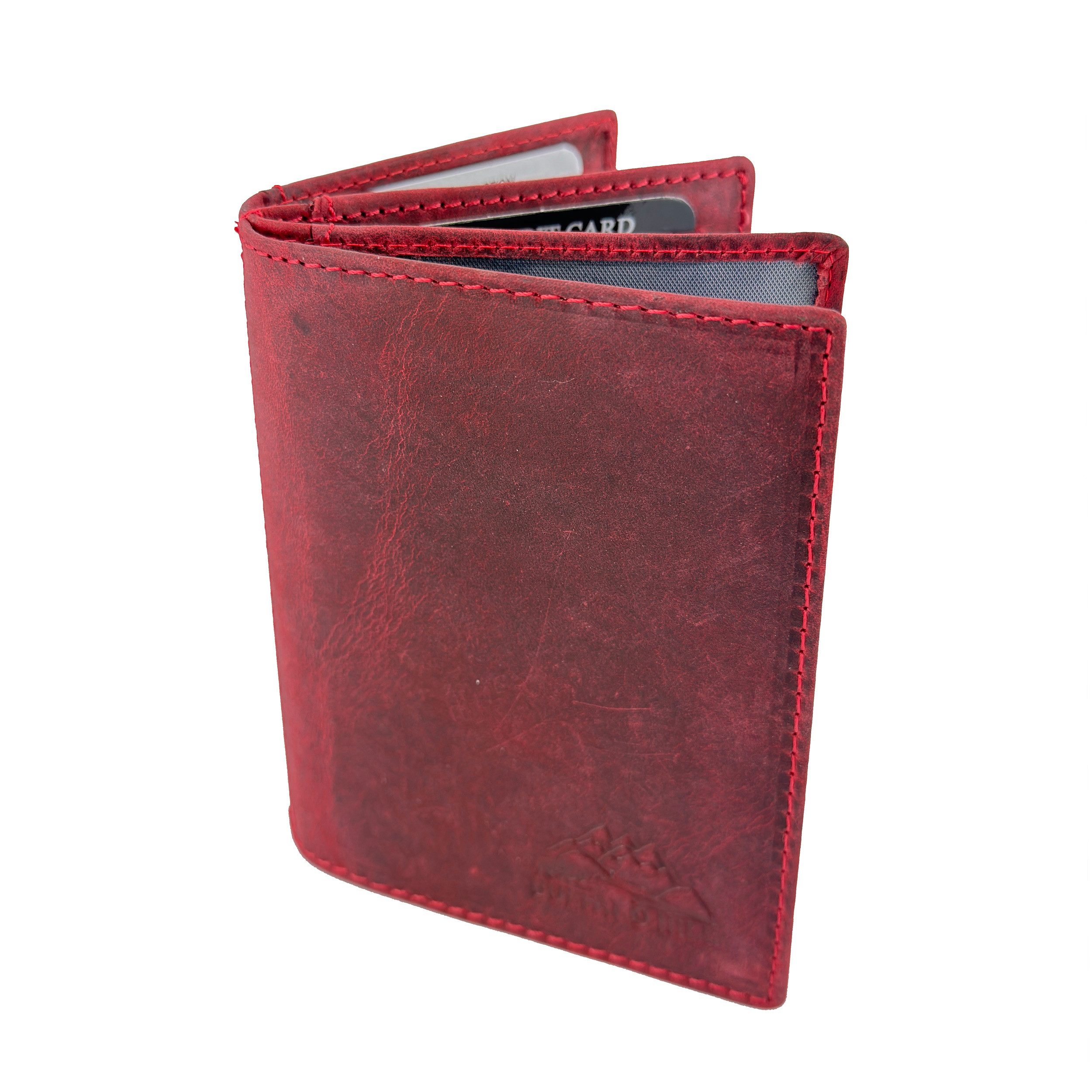 Buffalo Hill Kartenetui Büffelleder Ausweishülle, RFID-Schutz >2397-Wild< D günstig online kaufen