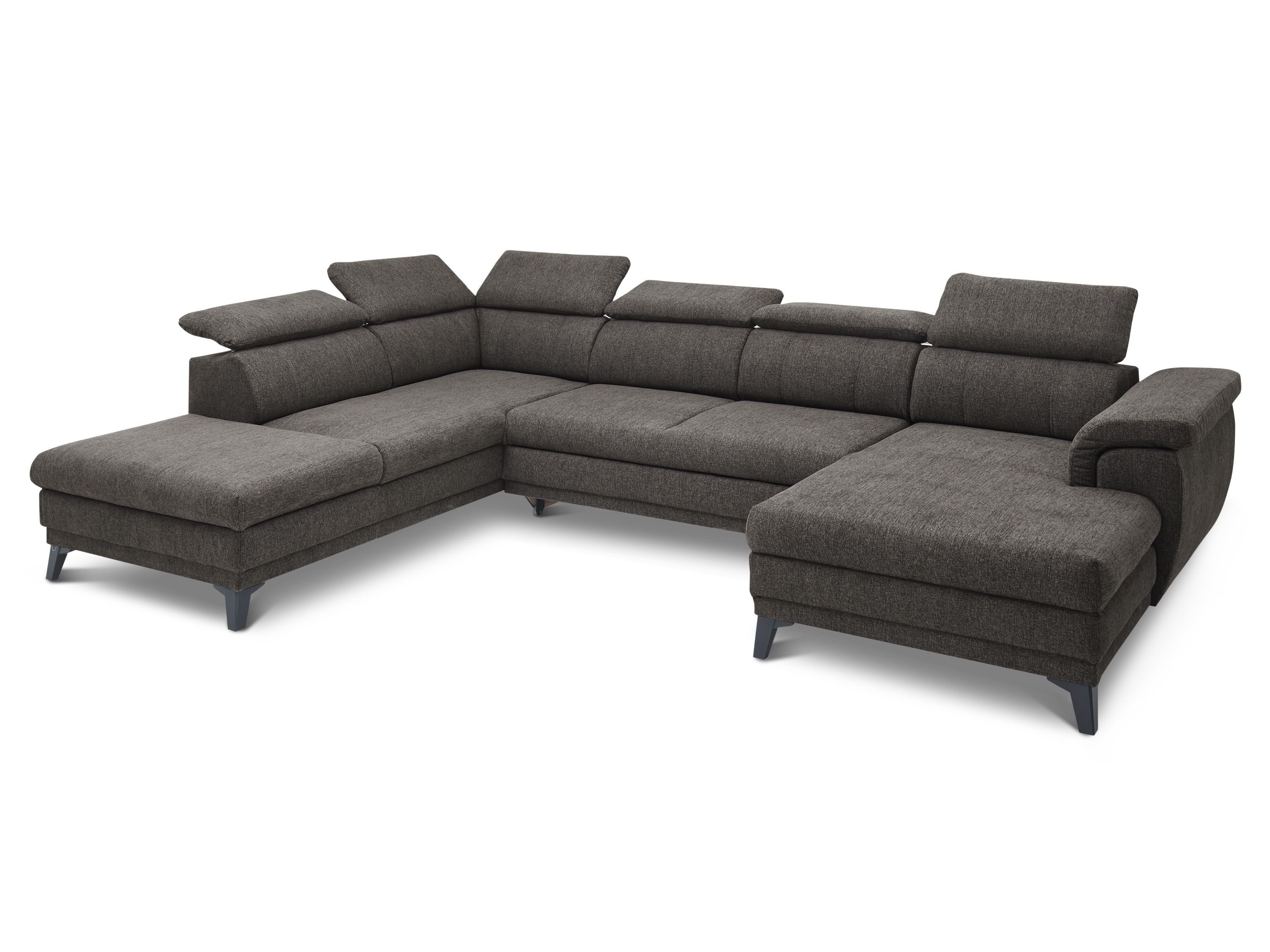 HARPER Polsterecke Polsterecke HARPER BELFAST U-F 231x175 cm braun Ecksofa