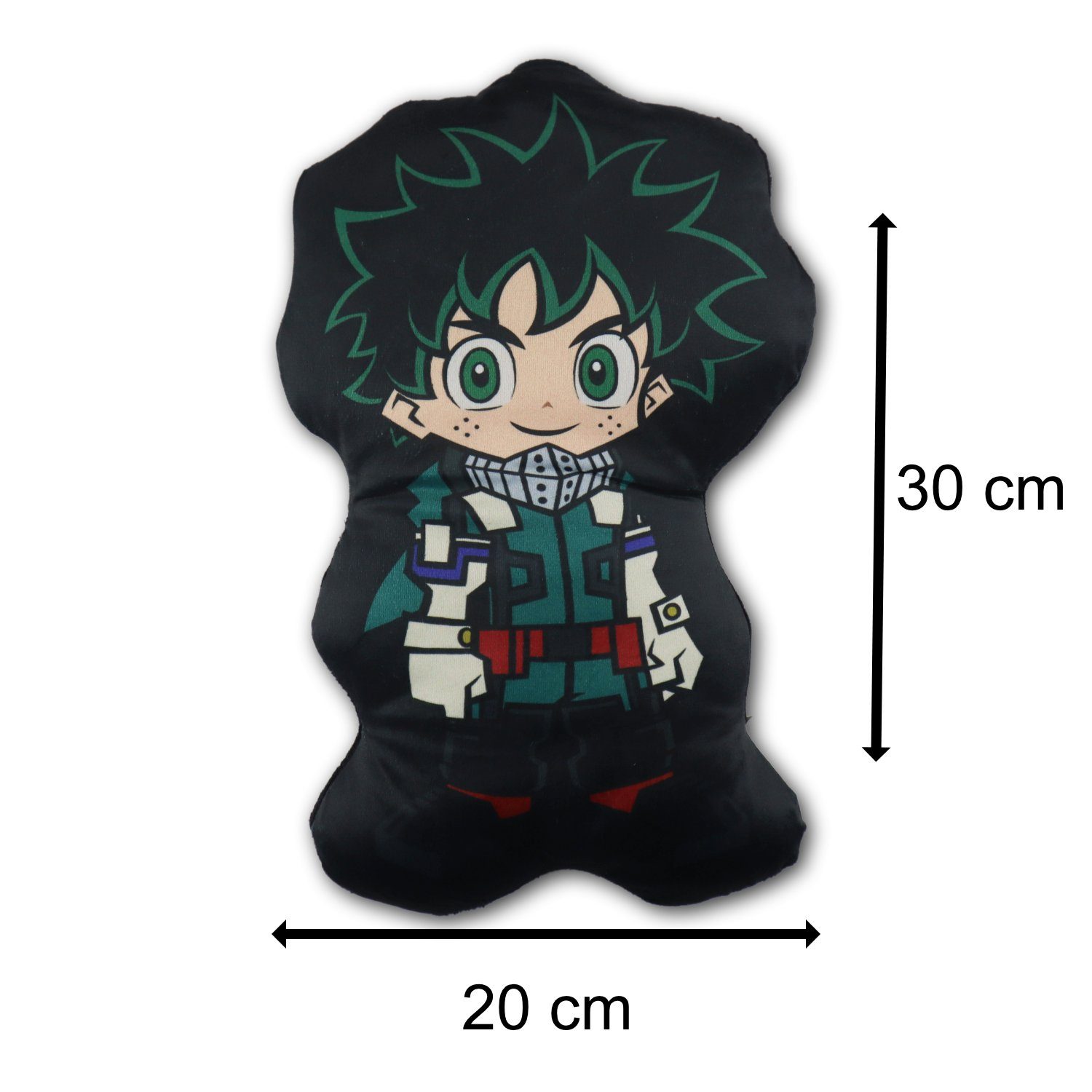 MY HERO ACADEMIA Dekokissen My Hero Academia Deku mini Kissen 30x20 cm