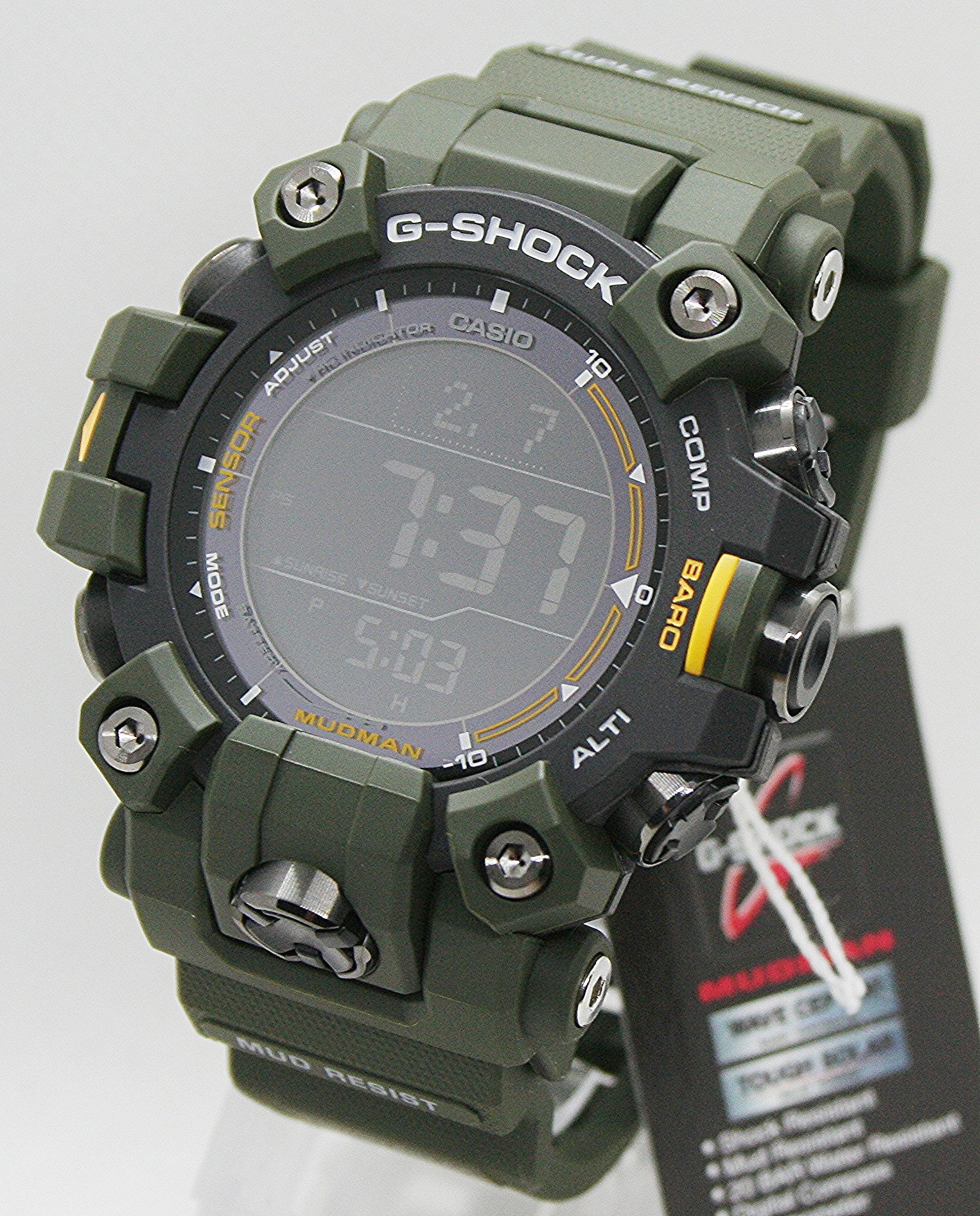 CASIO PRO TREK Digitaluhr Casio Herrenuhr Pro Trek PRW-9500-3ER, (1-tlg)