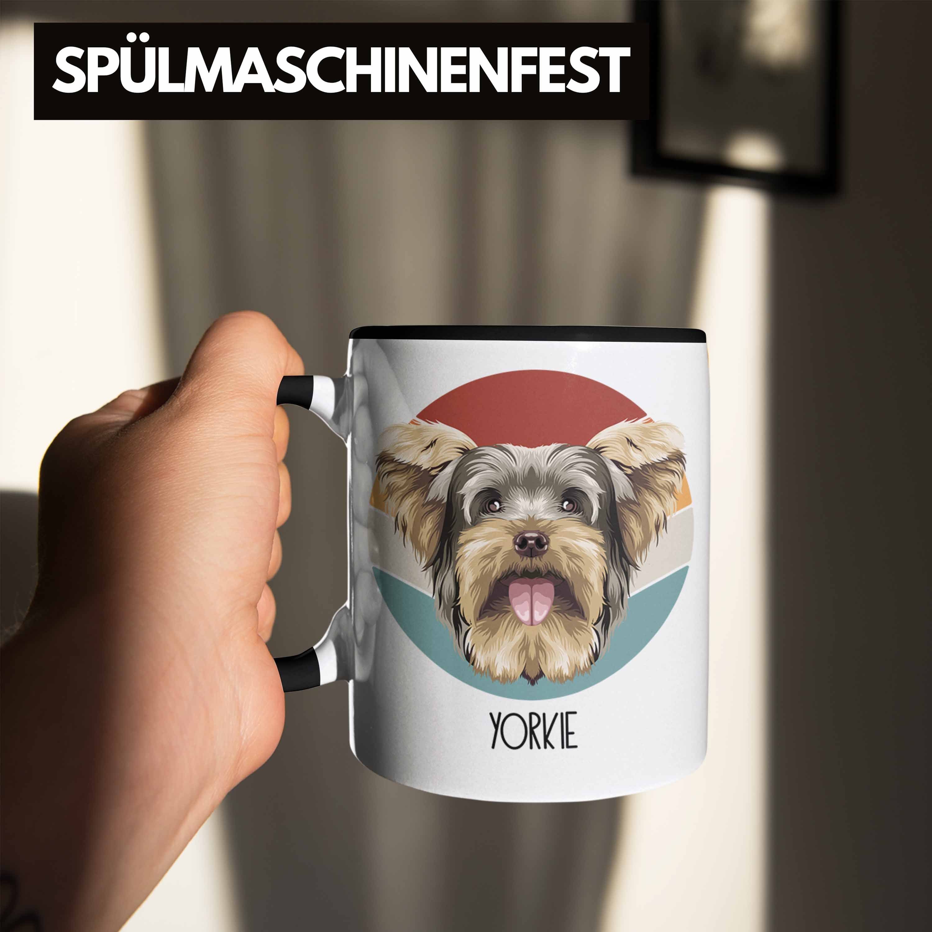 Geschenkidee Mam Geschenk Lustiger Tasse Yorkie Spruch Trendation Schwarz Yorkie Besitzer Tasse