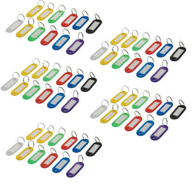 der kleine Handwerker Schlüsseltresor 60 x Schlüsselschilder verschiedene Farben