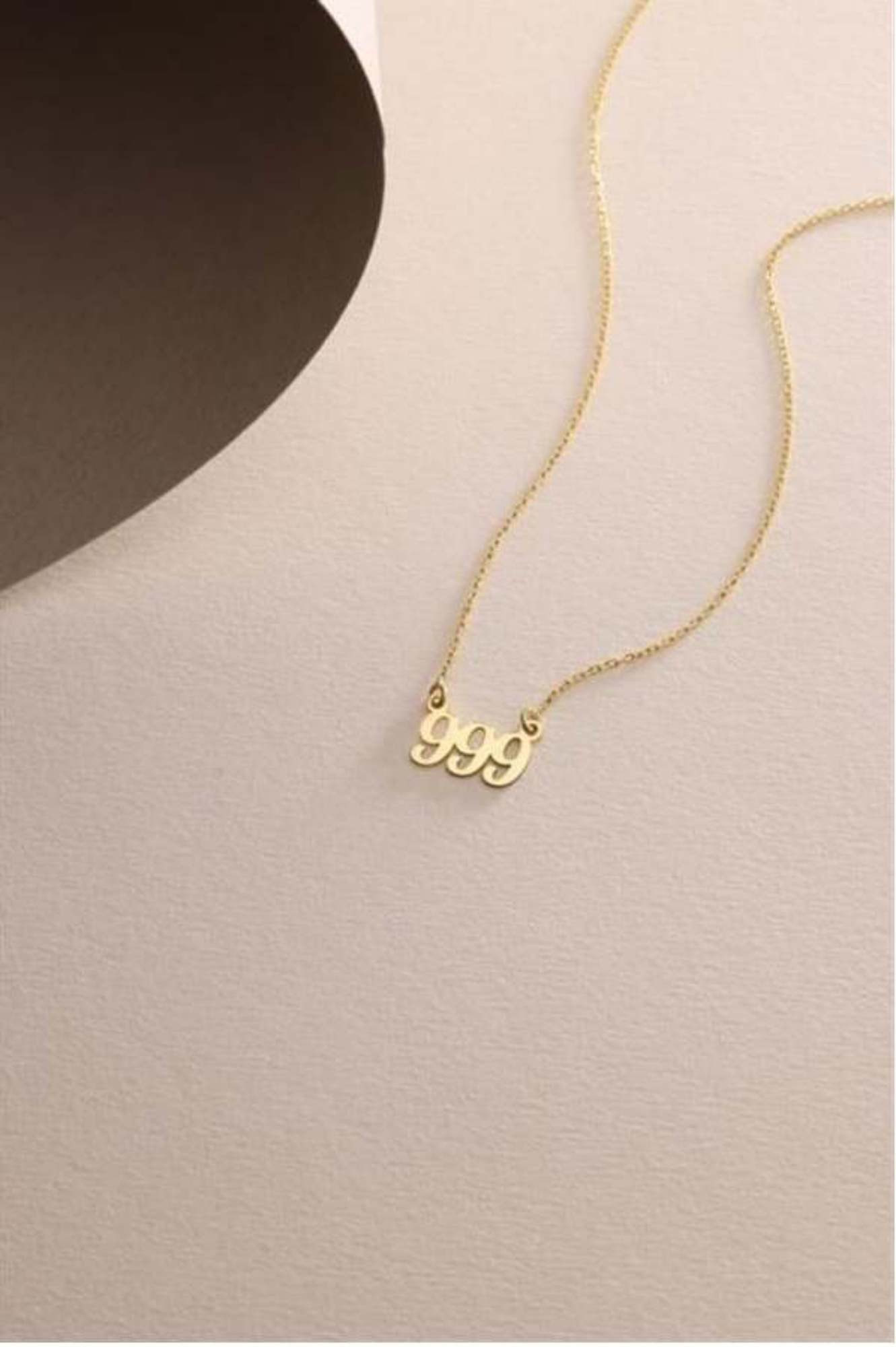 Nisan Ohrring-Set, 925 Silber Halskette mit Goldplattierung – Engelszahl 99 günstig online kaufen